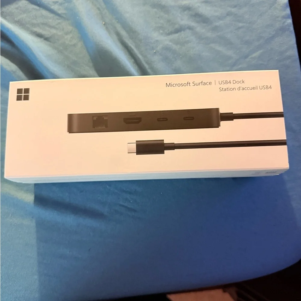 Microsoft Surface USB4 Dock in Black